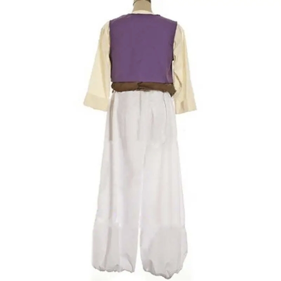 Men's Adult Arabian Prince Aladdin Genie Fancy Dress Roleplay Costume Outfits - Picture 2 of 6
